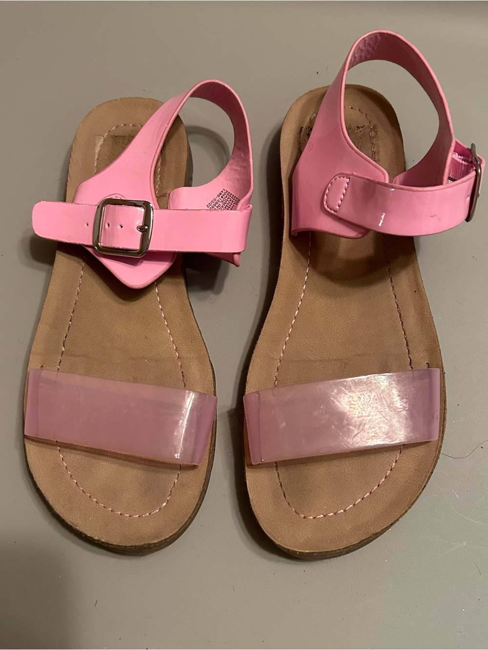 Steve Madden Pink Slingback Flat Sandals